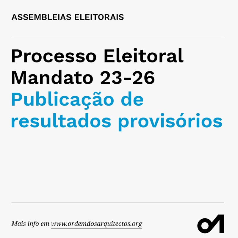 Processo eleitoral mandato 2023-2026
