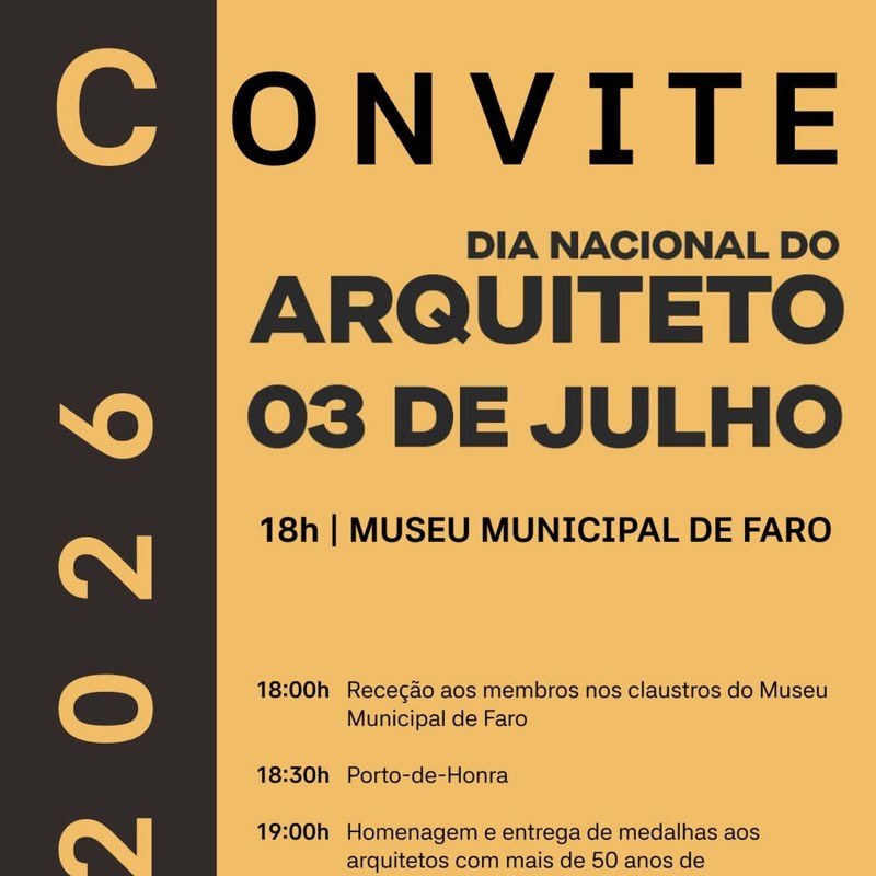 Dia Nacional do Arquiteto 2026